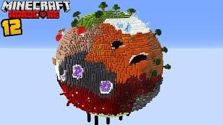 Ich habe einen PLANETEN in Minecraft Hardcore gebaut!