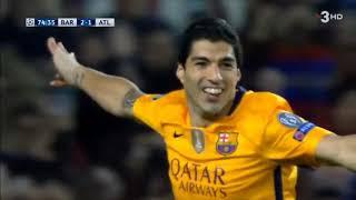 Atletico Madrid vs Barcelona 3 2, Quarter final UCL 2016   All Goals and Highlights