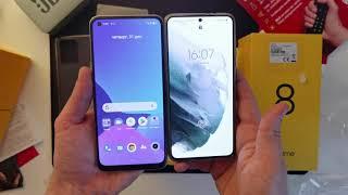 REALME 8 Cyber Silver - ТОПОВЫЙ  ХИТ ДО 20К  В 2021 ГОДУ - Распаковка (быстродействие, шим, камера.)