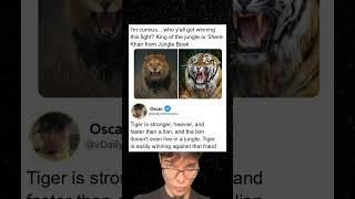 Lion vs tiger