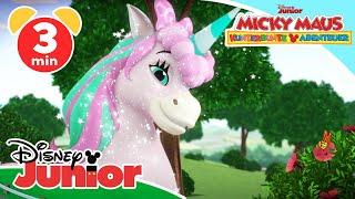  Micky Maus: Kunterbunte Abenteuer - Clip: Glitzer-Einhorn | Disney Junior