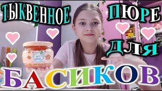Готовим тыквенное пюре для Басиков.