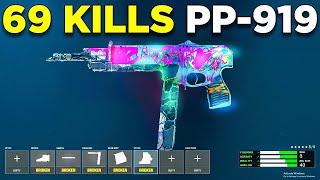 69 Kills w/ #1 PP 919 SMG Loadout in Warzone!  ( Best PP-919 Class Setup )