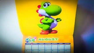 It’s August and there’s Yoshi in my Calendar