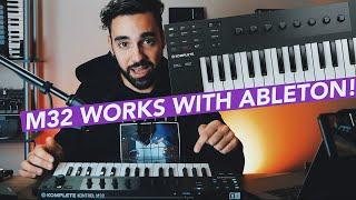 KOMPLETE KONTROL M32 with Ableton Live | Setup & Workflow