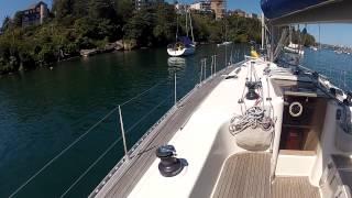 Exterior walkthrough - 2004 Hanse 411 - For Sale - www.theboatbrokerage.com.au