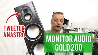 Monitor Audio Gold 200 - Tweeter a nastro e COMPOSTEZZA inglese!