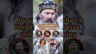 Do you know what Phil Robertson’s five children are doing #shorts #youtubeshorts #celebrity #phil