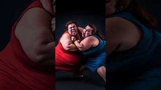BBW Wrestling Montage #bbw #ssbbw #ussbbw