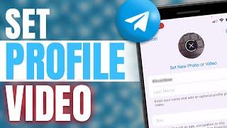 How to Set Video on a Telegram Profile| Set a Profile Video in 10sec on TG