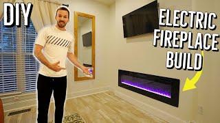 Install an Electric Fireplace DIY | R.W. Flame