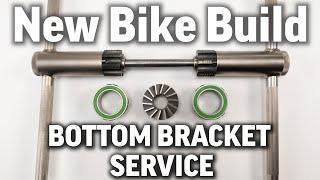 BSA Threaded Bottom Bracket Shell Service & Install guide for beginners. The ANYONE can service BB