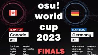 Canada vs Germany  osu! World Cup 2023 Finals