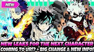 *BRAND NEW LEAKS FOR THE NEXT CHARACTER!?* BIG CHANGE & IMPORTANT NEW INFO (My Hero Ultra Rumble