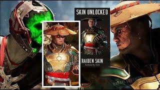 Mortal kombat 1 - DARK RAIDEN BOSS Skin Season 5 - Mode Invasion Boss Final Skin MK1