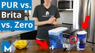  PUR vs. Brita vs. ZeroWater Filter Comparison — What's the Best Tasting Water?