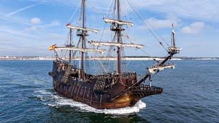 El Galeon - Leaving Ramsgate Harbour