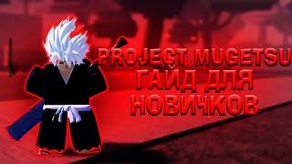 ГАЙД по Проджект Мугетсу Для НОВИЧКОВ  Roblox Project Mugetsu PM Guide