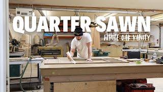 How To Build A Custom Inset Bathroom Vanity!