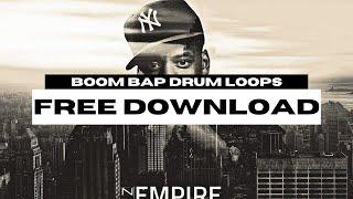 ROYALTY FREE ALL TIME HIP HOP/BOOM BAP DRUM LOOPS