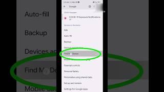 Find My Device को ON कैसे करें || How To ON Find My Device || #find , #shorts