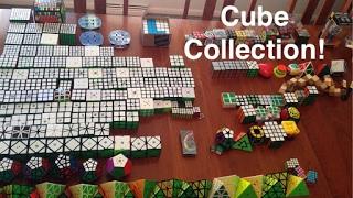 HUGE Rubik's Cube Collection! Over 200 Cubes!!!