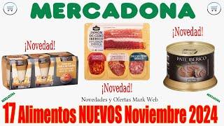 Mercadona | 17 novedades Mercadona noviembre | Novedades Mercadona | Novedades y ofertas Mark Web