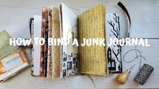 HOW TO BIND A JUNK JOURNAL | FALL JOURNAL SERIES | PART 3