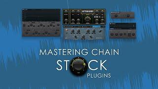 Mastering Chain with Stock Plugins // Free Studio One 5 Mastering Preset