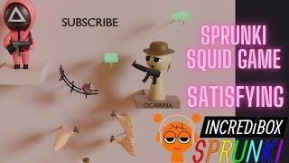 Sprunki : Squid game sounds on different musical instrument