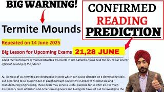 No Need To Read Full Passage Confirmed Reading Passages For 21,28 June & July IELTS Exam|