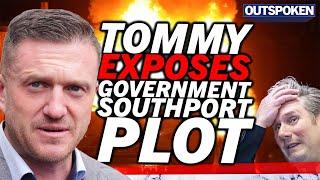"Infiltrated!" Tommy Robinson reveals UK government hijacked Southport protests with hooded thugs