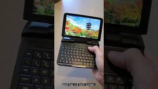 World's SMALLEST laptop!!  Better than a MacBook?  | Tech Hut | Technology | #mini #gaming #apple