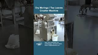 Dry Moringa / Tea Leaves Crusher, Bay Leaf Herbal Powder Grinding Machine, Powder Making Machine