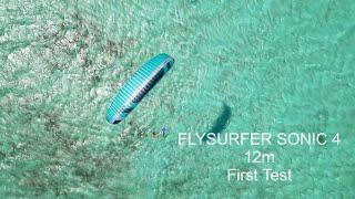 Flysurfer Sonic 4 12m First Test