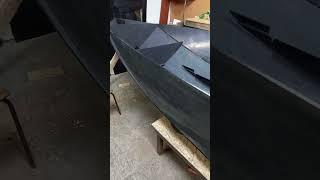 Постройка лодки АКЛ4 из ПНД. 2Часть.