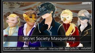 [MMMMM4F] the thief at the masquerade | secret society recruitment [6 voice actor collab] [ASMR]