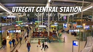 Utrecht Central Station Travel Vlog  Autumn 2022 Utrecht, Netherlands