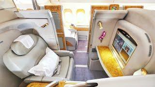 Emirates 777 First Class | EK863 Muscat to Dubai