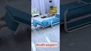 two foldable chair bed 🫣️ space saving furniture kraft furniture #shortsfeed #shortsviral #short