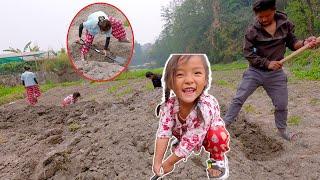 our farming in the city village || sumnima Rai with her whole family in farm field @SumnimaRaini
