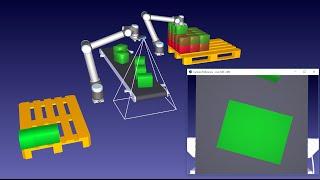2D Camera simulation in automated line - RoboDK