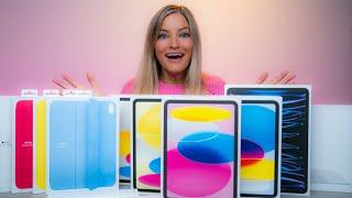 ALL the new iPad Colors and M2 iPad Pro Unboxing! (+ Accessories!)