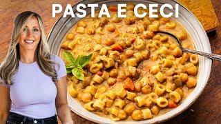 Pasta e Ceci - A Humble Italian Classic