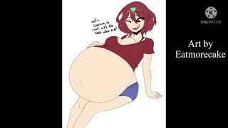 @eatmorecake art compilation Anime Weight Gain/BBW
