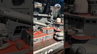 Do you know the name of this warship? #rcmodel #scalemodel #rc #rcship #rcboat #destroyer
