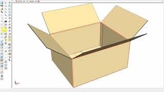 create RSC Fefco box in Artios Cad