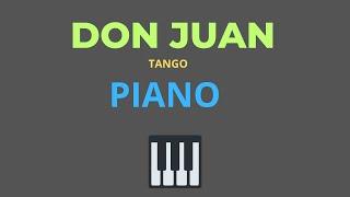 Don Juan | Tango | Piano Tutorial By Roberto Profe