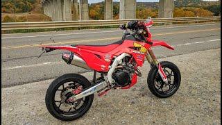 CRF450L / CRF450RL Supermoto Project Bike Build Update by SRmoto