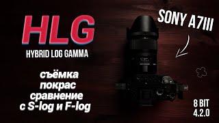 HLG - лучший профиль для 8-битного видео на камерах Sony.